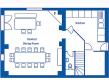 Chalet Rostaing - Grundriss - Etage 0