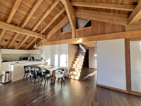 Chalet Plein Sud - Essbereich