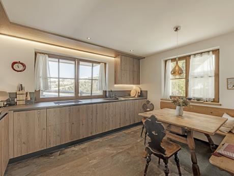 Carezza Dolomiti Chalet Kueche1 B