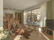 Carezza Dolomiti Chalet Wohnraum Anbau1 B