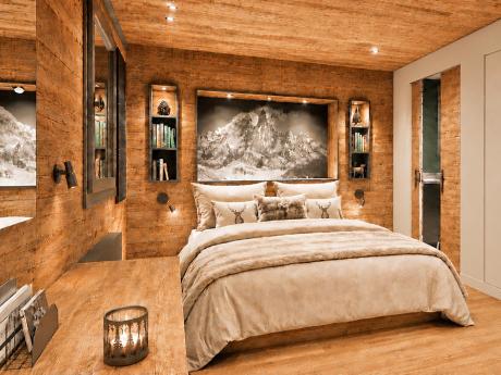 Chalet Josephine - Napoleon - Schlafzimmer (Beispiel)
