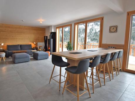 Chalet d'Antoine Mary - Wohnraum