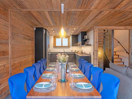 Chalet Sérénité - Essbereich