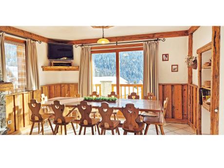 Chalet de la Côte - Essbereich