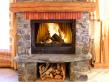 Chalet de la Côte - fireplace