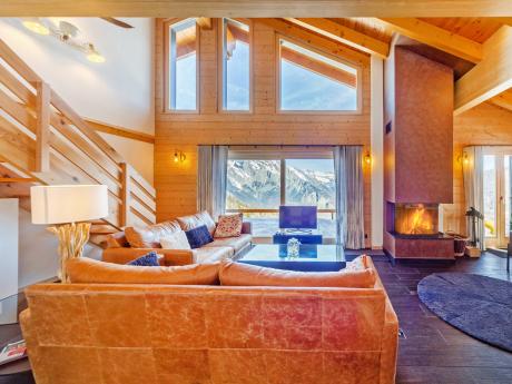 Chalet Quatre Vallées - Wohnraum