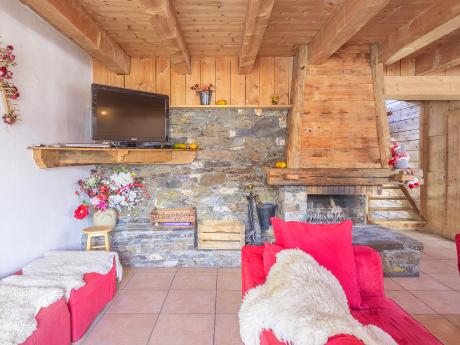 Chalet Gran Koute - Wohnraum