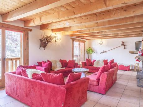 Chalet Gran Koute - Wohnraum