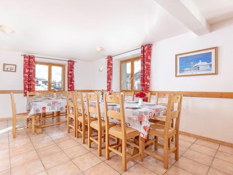 Chalet Balcon Cime de Caron - Essbereich