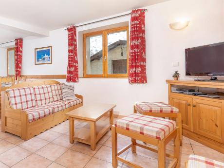 Chalet Balcon Cime de Caron - Wohnraum