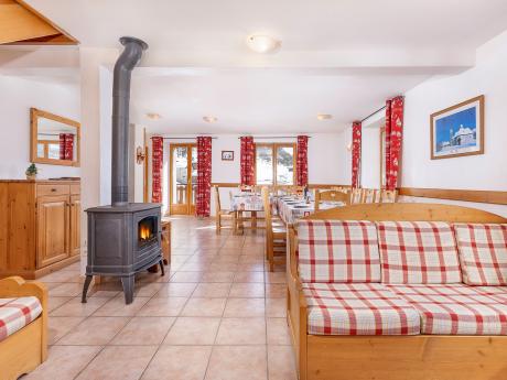 Chalet Balcon Cime de Caron - Wohnraum