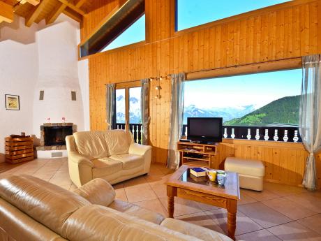 Chalet Les Etoiles - Wohnraum